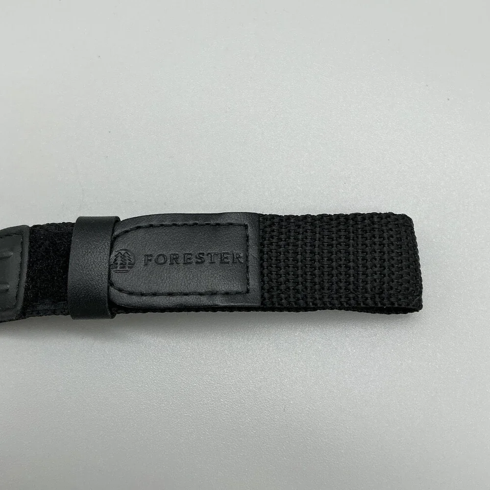 Vintage Casio Forester FT-500 Men Watch 41mm Black Nylon Illuminator New Battery